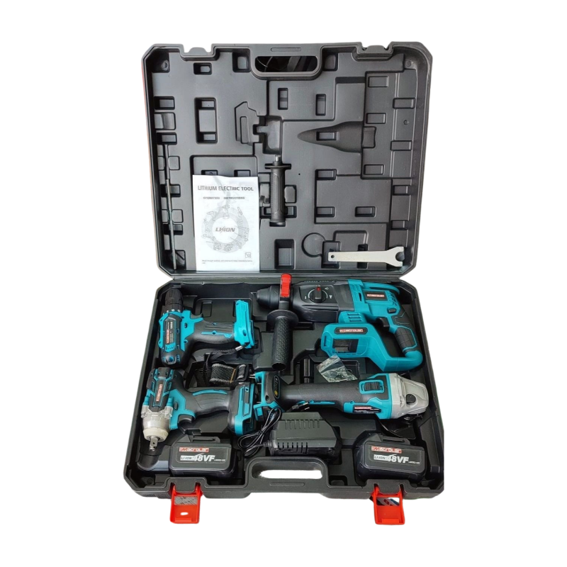 Macrolar 4-in-1 Cordless Tool Set Pakistan | Professional Power Tools Lahore